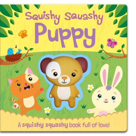 Book cover number 1 for Squishy Squashy Puppy written by Jenny Copper published by Scholastic