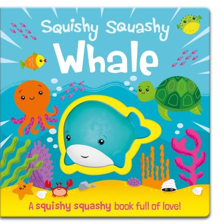Book cover number 1 for Squishy Squashy : Whale written by Jenny Copper published by Scholastic
