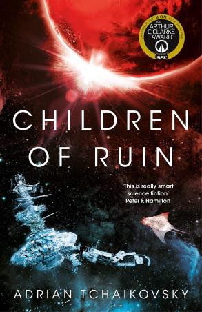 Book cover number 1 for Children Of Ruin written by Adrian Tchaikovsky published by Pan Books
