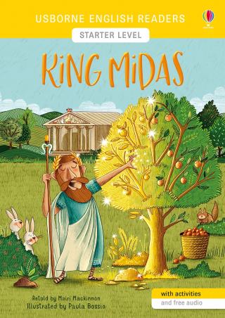 Book cover number 1 for King Midas written by Mairi MacKinnon published by Usborne