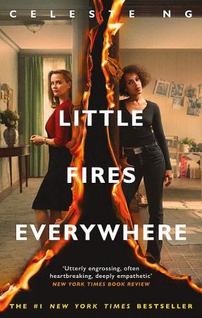 Book cover number 1 for Little Fires Everywhere written by Celeste Ng published by Abacus