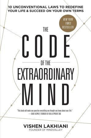 Book cover number 1 for The Code Of The Extraordinary Mind written by Vishen Lakhiani published by Rodale Books
