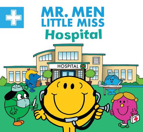 Book cover number 1 for Mr. Men Little Miss Hospital written by Adam Hargreaves published by Farshore