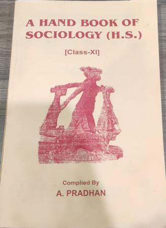 Book cover number 1 for A Hand Book Of Sociology (H.S.) Class 11 written by NA published by Rajkrishna Pustakalaya