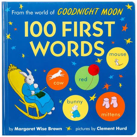 Book cover number 1 for From The World Of Goodnight Moon : 100 First Words written by Margaret Wise Brown published by Harper Collins Publishers
