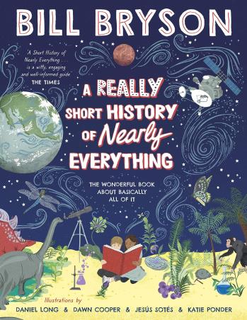Book cover number 1 for A Really Short History Of Nearly Everything written by Bill Bryson published by Puffin