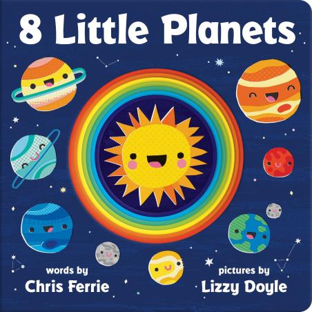 Book cover number 1 for 8 Little Planets written by Chris Ferrie published by Sourcebooks Inc