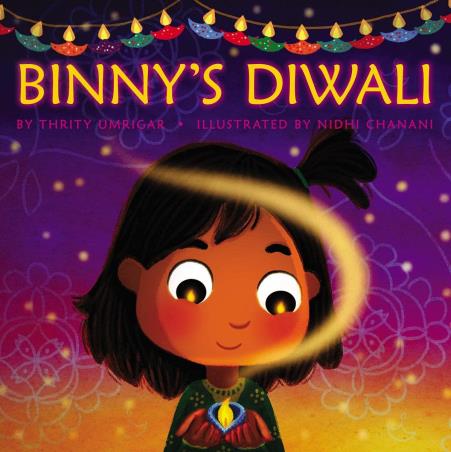 Book cover number 1 for Binny's Diwali written by Thrity Umrigar published by Scholastic