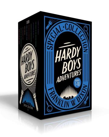 Book cover number 1 for Hardy Boys Adventures Special Collection (Set Of 10 Books) written by Franklin W. Dixon published by Aladdin