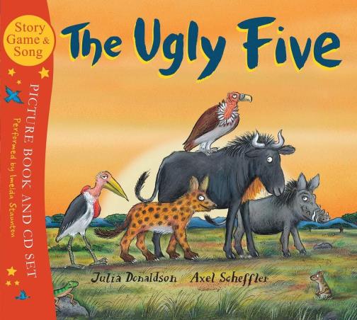 Book cover number 1 for The Ugly Five written by Julia Donaldson published by Alison Green Books