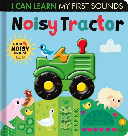 Book cover number 1 for Noisy Tractor (I Can Learn) written by Lauren Crisp published by Little Tiger Press