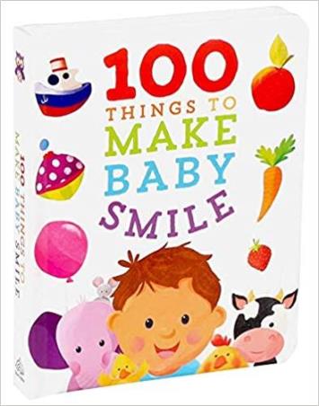 Book cover number 1 for 100 Things To Make Baby Smile written by NA published by Silver Dolphin Books