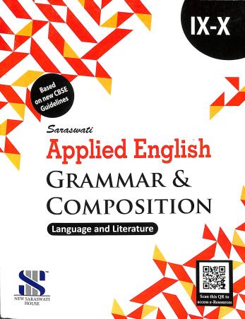 Book cover number 1 for Applied English Grammar & Composition (Class 9-10) written by Madan Mohan Sharma published by New Saraswati House (India) Pvt. Ltd.