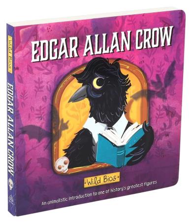 Book cover number 1 for Wild Bios : Edgar Allan Crow written by NA published by Silver Dolphin Books
