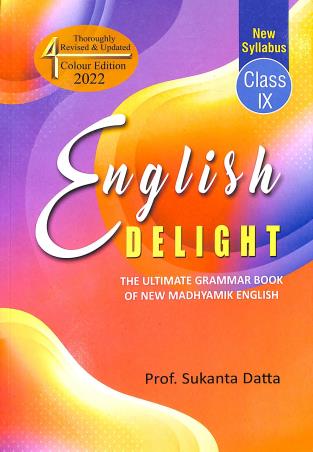 Book cover number 1 for English Delight Class 9 written by Sukanta Datta published by Institute Of Educational Research Of Evaluation