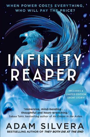 Book cover number 1 for Infinity Reaper written by Adam Silvera published by Simon & Schuster