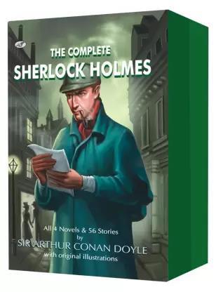 Book cover number 1 for The Complete Sherlock Holmes (2 Volume Box Set) written by Arthur Conan Doyle published by Projapoti