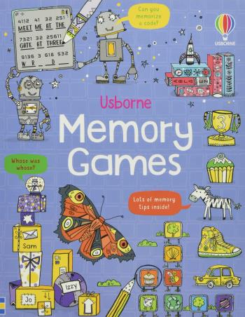Book cover number 1 for Memory Games written by Phillip Clarke published by Usborne
