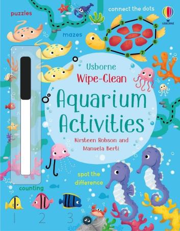 Book cover number 1 for Aquarium Activities written by Kirsteen Robson published by Usborne
