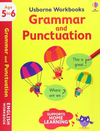 Book cover number 1 for Usborne Workbooks Grammar And Punctuation written by Jessica Greenwell published by Usborne