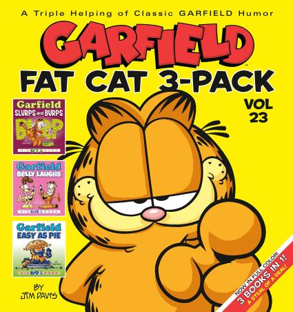 Book cover number 1 for Garfield Fat Cat 3-Pack (Volume 23) written by Jim Davis published by Ballantine Books