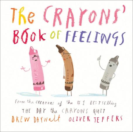 Book cover number 1 for The Crayons’ Book Of Feelings written by Drew Daywalt published by Harper Collins Publishers