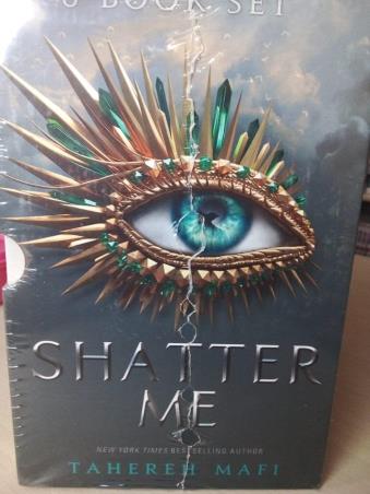 Book cover number 1 for Shatter Me (Set Of 6 Books) written by Tahereh Mafi published by Dean