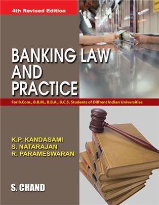 Book cover number 1 for Banking Law And Practice written by R. Parameswaran, K. P. Kandasami, S. Nataranjan published by S. Chand Publishing