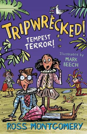 Book cover number 1 for Tripwrecked! : Tempest Terror written by Ross Montgomery published by Barrington Stoke Ltd