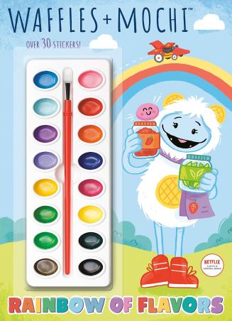 Book cover number 1 for Rainbow Of Flavors (Waffles + Mochi) written by NA published by Golden Books
