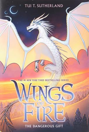 Book cover number 1 for Wings Of Fire : The Dangerous Gift written by Tui T. Sutherland published by Scholastic