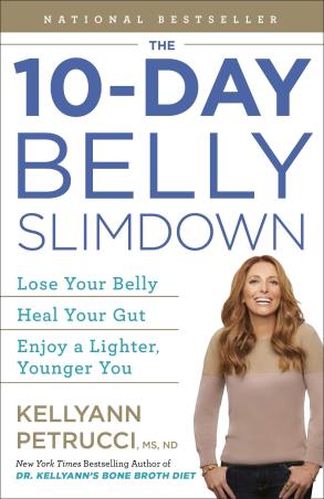 Book cover number 1 for The 10-Day Belly Slimdown written by Kellyann Petrucci published by Rodale Books