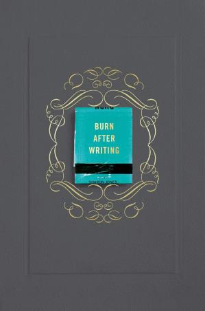 Book cover number 1 for Burn After Writing (Gray) written by Sharon Jones published by Penguin Books