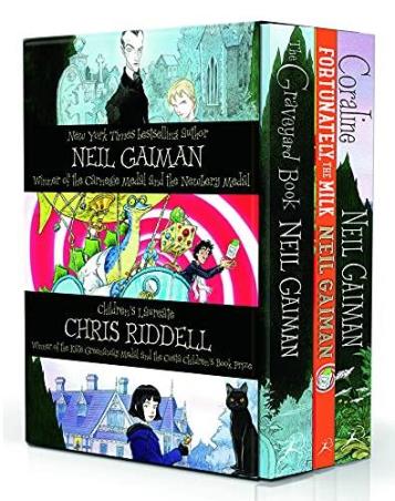 Book cover number 1 for Neil Gaiman & Chris Riddell Box Set written by Neil Gaiman published by Bloomsbury Publishing