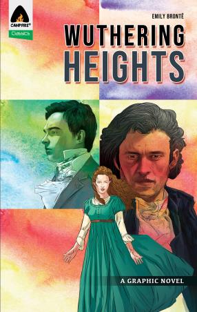 Book cover number 1 for Wuthering Heights : A Graphic Novel written by Emily Bronte published by Campfire