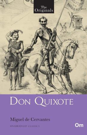 Book cover number 1 for Don Quixote written by Miguel De Cervantes published by Om Books