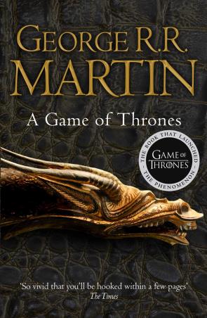 Book cover number 1 for A Game Of Thrones written by George R. R. Martin published by Harper Collins Publishers