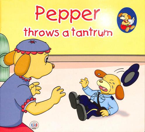 Book cover number 1 for Pepper Throws A Tantrum written by NA published by Seekosity Books