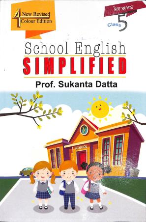 Book cover number 1 for School English Simplified Class 5 written by Sukanta Datta published by Deep Prakashan