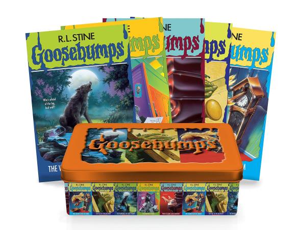 Book cover number 1 for Goosebumps Retro Fear Set written by R. L. Stine published by Scholastic