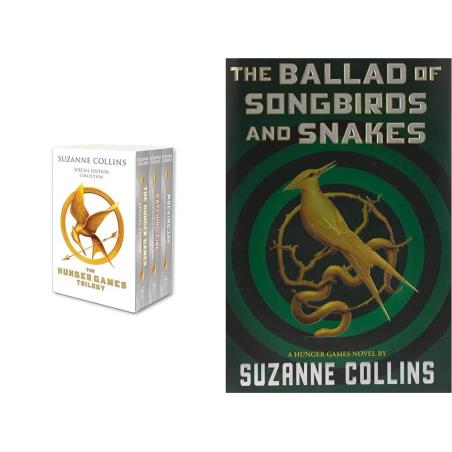 Book cover number 1 for The Hunger Games 10th Anniversary Edition (Box Set) written by Suzanne Collins published by Scholastic