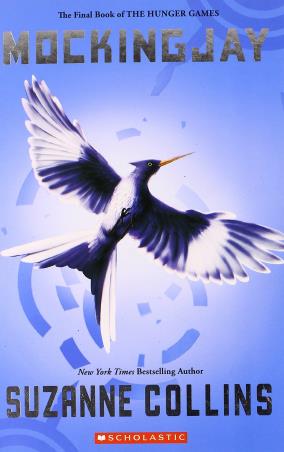 Book cover number 1 for Mockingjay written by Suzanne Collins published by Scholastic