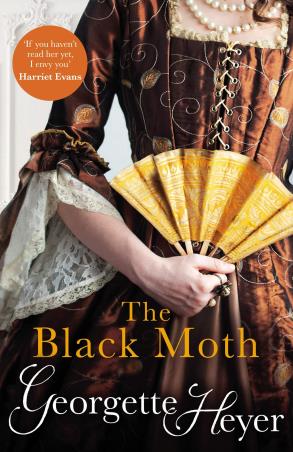 Book cover number 1 for The Black Moth written by Georgette Heyer published by Arrow Books