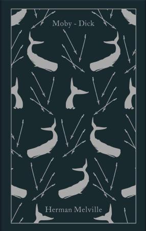Book cover number 1 for Moby-Dick written by Herman Melville published by Penguin Classics