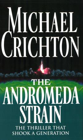 Book cover number 1 for The Andromeda Strain written by Michael Crichton published by Cornerstone