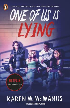 Book cover number 1 for One Of Us Is Lying written by Karen M. McManus published by Penguin Random House