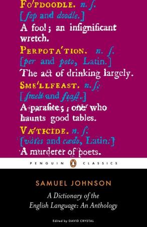 Book cover number 1 for A Dictionary Of The English Language : An Anthology (Penguin Classics) written by Samuel Johnson published by Penguin Classics