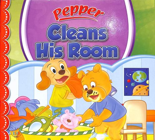 Book cover number 1 for Pepper Cleans His Room written by NA published by LDS Marketing