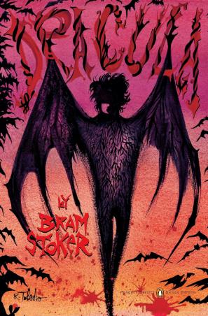 Book cover number 1 for Dracula written by Bram Stoker published by Penguin Modern Classics