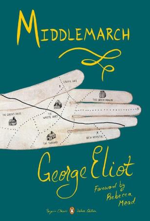 Book cover number 1 for Middlemarch written by George Eliot published by Penguin Classics
